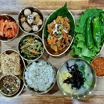 엄선된 식재료, 정성 그리고 맛